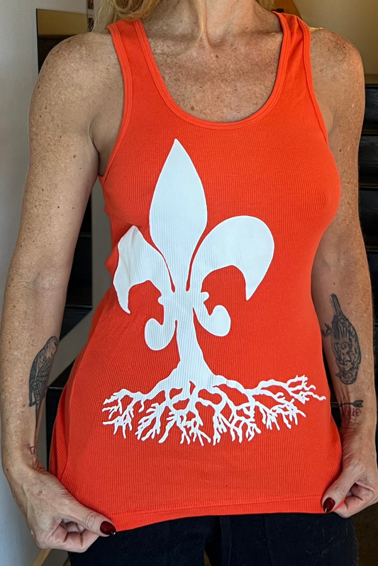 Classic (Orange) - Tank Top) - UNISEX