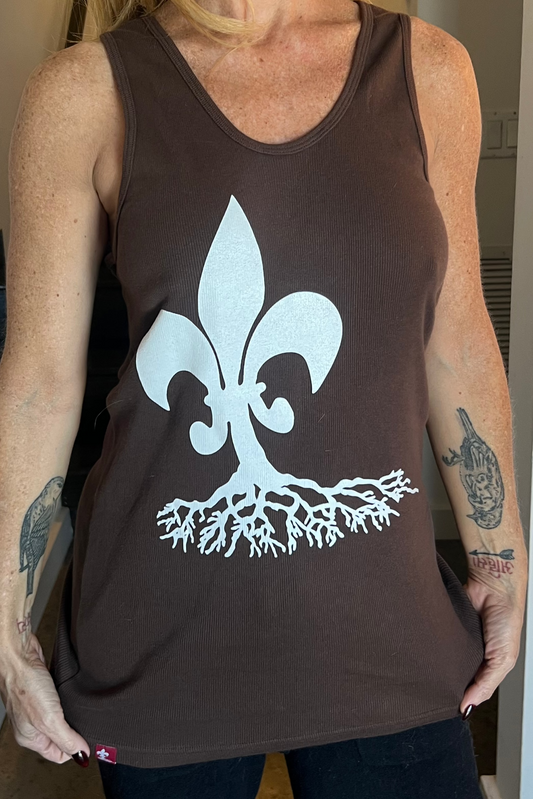 Classic (Brown) - Tank Top - UNISEX