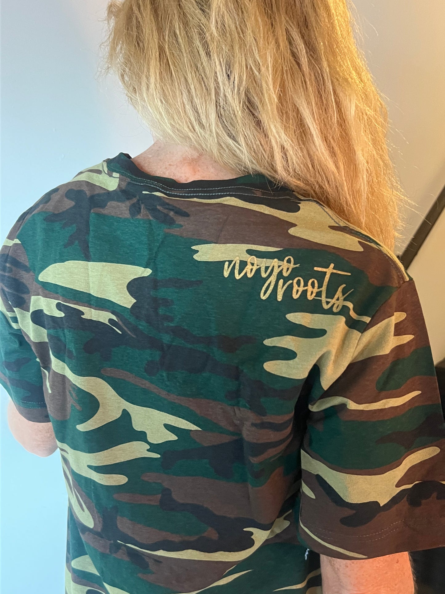 WhoDat Soldier ( Camo) - T-Shirt